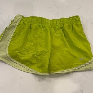 Nike Women's Bright Green Athletic Shorts